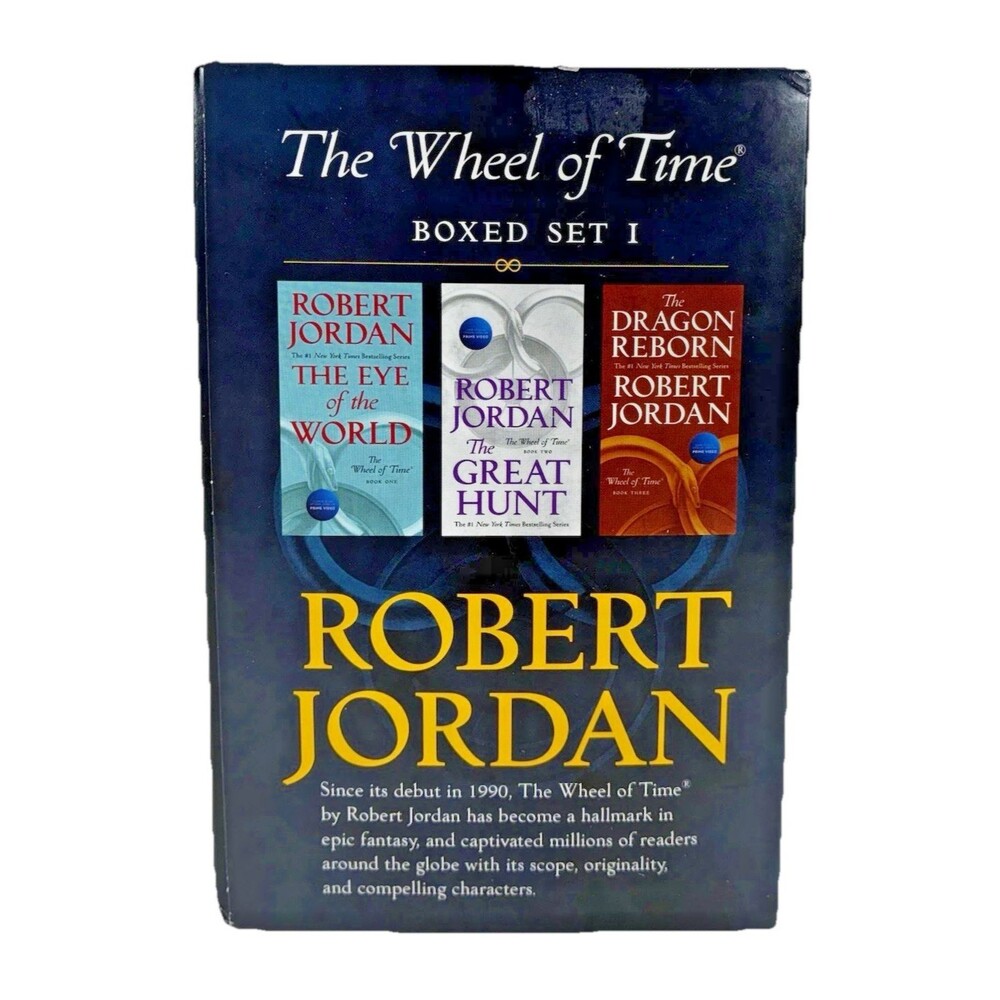Wheel of Time Premium Boxed Set I  Books 1-3 by Robert Jordan TOR New Unread